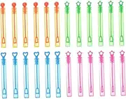 BRIGHTFUFU Bubble Wands Boys and Girls for Boys and Girls 24 Pcs Mini Bubble Wands Party Bag Fillers Bubble Wand Random
