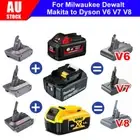 Adapter Fit For 18V Battery Convert to Replace For Dyson V6 V7 V8 Vacuum Cleaner