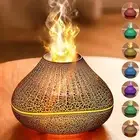 Volcano Diffuser Fire Flame Air Humidifier Aroma Diffuser with 3 Spray Modes