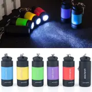 Mini Torch Pocket Keychain Waterproof Rechargeable Usb Led Light Flashlight Lamp