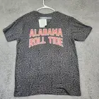 Alabama Roll Tide Leopard Print T-Shirt Top Large Gameday Couture