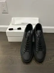 Common Projects Original Achilles Low Black 1528 Men Size 42/9 US Shoes Sneakers