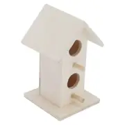 Bird House 5Pcs Weatherproof Wood Birdhouse Craft For Finch Chickadee For Bir AC