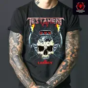 Testament "The Legacy" Heavy Metal Rock Band Band Tee Unisex T-SHIRT S-3XL