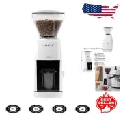Encore ESP Coffee Grinder - High-Quality White Grinder with Easy Cleaning Burr