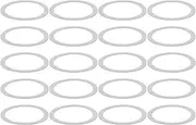 Briny River 20Pcs RC Car Differential Shim OD 16mm ID 13mm Thickness 0.15mm Stainless Steel Spacer KYO96772