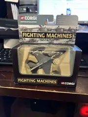 2002 Corgi Fighting Machines Operation Desert Storm F-16 Falcon Fighter