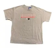 Champion Men's Clark Atlanta University Panthers Short Sleeve Shirt Gray 2XL
