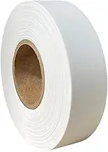 GSA Flagging Tape, 75 m Length x 25 mm Width, White