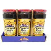 Rani Tamarind Paste (Imli) 16oz (1lb) 454g Glass Jar (Pack of 6)