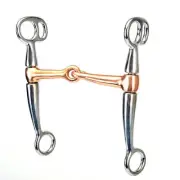 Aime Imports Western CP Copper Snaffle Tom Thumb Bit 5 Inch