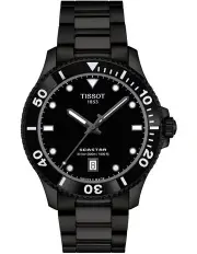 [Tissot] Seastar 1000 40mm T1204103305100 Watch in Black