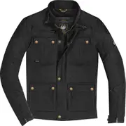 Merlin Yoxall II Motorcycle Waxed Jacket, black, Size XL for Men