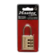 Master Lock 30mm Brass Combination Padlock - 630DAU