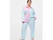 Peter Alexander Plus Women’s Cotton Striped Pyjama Set - Size 2+ - BNWT