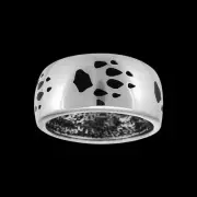 Wolf Ring, Wolves Ring, 925 Sterling Silver, Navajo Ring, Native American...