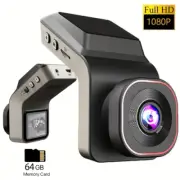 1080P HD Dual Lens Car Camera Driving Recorder Video DVR Dash Cam W/Night Vision