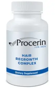 Procerin For Men Natural Supplement DHT Blocker, Regrowth Hair Loss