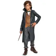 Child DELUXE Harry Potter Fantastic Beasts Newt Scamander Boys Halloween Costume