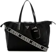 [GUESS] Follie Carry, Black, Large Tote-15.5 Inches, Black, Large Tote - 15.5 Inches, Follie Carry on Large Tote