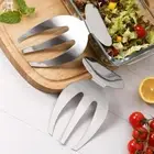 Silver Salad Server Non-stick Cooking Tools Salad Mix Tools Kitchen Supplies