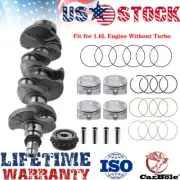 Crankshaft + Piston Rings Kit For Hyundai Kia Soul Accent Sedan 1.6L 2013-2017 (for: Hyundai)