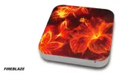 Skin Decal Wrap for Apple Mac Mini Desktop Computer Graphic Protector FIREBLAZE