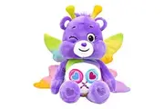 Care Bears Spring Theme Butterfly Share Bear Fun-Size Plush - Perfect Stuffed Animal Holiday, Birthday Gift, Super Soft and Cuddly Good for Girls and Boys, Employees, Collectors, Ages 4+
