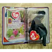 Ty Dinosaur Trio Bronty 1995 McDonalds Beanie Baby Original Package Unopened