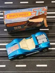 1975 Matchbox Superfast No. 55 Hellraiser in White, Made in England NOS