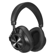 T7 ANC Wireless bluetooth 5.0 Headphone HiFi Active Noise Cancelling Long Battery Life Stereo Headset with 4 Mic BLACK COLOR