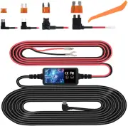 Dash Cam Hardwire Kit, Mini USB Hard Wire Kit Fuse for Dashcam, Plozoe 12V-24V t