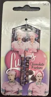 I Love Lucy Lucille Ball -Chocolate Factory House Key Blank SC1 Key- Collectable