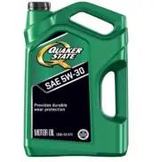 Quaker State Motor Oil, 5W-30, 5 Quart