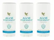 Pack of 3 Forever Aloe Ever Shield Deodorant Stick, 92.1g l Lowest Price l