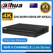 Dahua 4K NVR 8 Channels PoE (DHI-NVR4108HS-8P-4KS2/L)