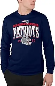 Junk Food x NFL - Mighty - Officially Licensed Adult Long Sleeve T-Shirt Navy