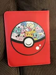 Pokemon Pikachu Card Binder 720 Pockets，9-Pocket Trading Card Album Holder