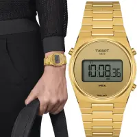 在飛比找momo購物網優惠-【TISSOT 天梭】官方授權 PRX Digital 數位