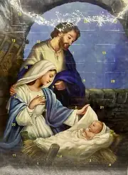 Advent Calendar - Autom - Mary, Joseph & Jesus Manger -