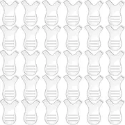 30 Pieces Y Shape Eyelash Brush Perm Lash Lift Brush Silicone Grafting Eyelash Lift Brush for Eyelash Extension Makeup Tool