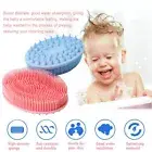 Scalp Massager Silicone Bristles Washing Comb Bath Brush Body Scrubber Bath To `