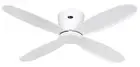 Smart Ceiling Fan with Remote Control Plano 112 CM White Energy-Saving Fan