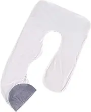 Maternity Pillow Case | Cotton G Shaped Replacement Cover | Removable Washable Pillow Case, 31.4 x 47.2 x 70.8 Inch