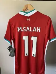 Liverpool FC 20/21 Home Salah Jersey Size Small BNWT