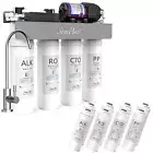 Simpure 400GPD 8 Stage UV Alkaline pH+ RO Reverse Osmosis System Extra 8 Filters
