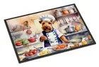 NEW Welsh Terrier The Chef Doormat Front Door Mat Indoor Outdoor Rugs for