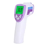 VIP Vision Non-Contact IR Forehead Thermometer 3 Buttons LCD Coloured Display