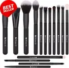 15Pcs Makeup Brush Set Professional Synthetic Kabuki Foundation Blending Powder