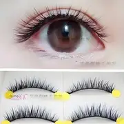 Aimo - Set of 5 Pairs: Natural Crisscross False Eyelashes As Shown In Figure - One Size